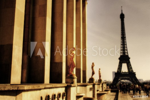 Bild på Eiffelturm in Paris